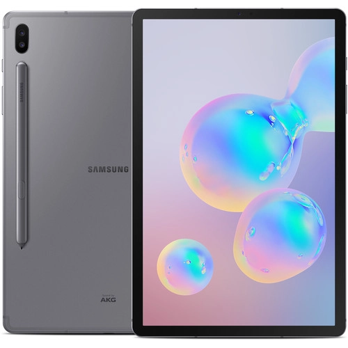 buy used Tablet Devices Samsung Galaxy Tab S6 SM-T867 10.5in 128GB Wi-Fi + Cellular - Mountain Grey